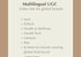 create multilingual ugc videos ads for global brands